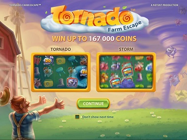 Tornado Farm Escape Slot