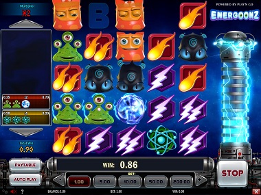 Energoonz Slot Screenshot