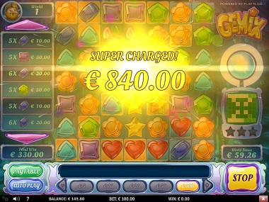 Gemix Slot Big Win