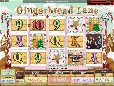 Gingerbread Lane Slot Base Game