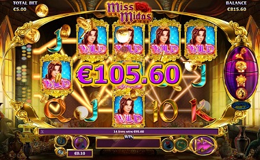 Miss Midas Slot Big Win