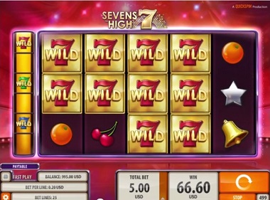 Sevens High Quickspin Slot