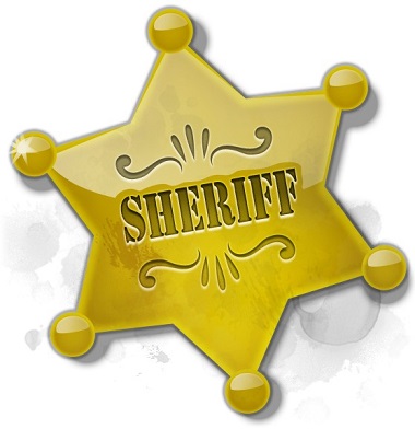 Sheriff Symbol Dead or Alive