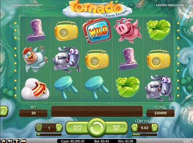 Tornado Slot Main Game