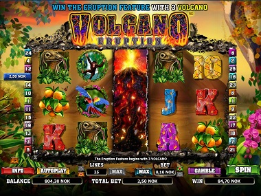 Volcana Eruption Slot Game