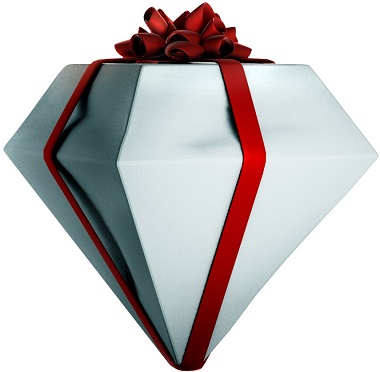 Wrapped Diamond Symbol
