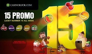 15 Promo CasinoLuck