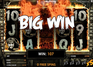 Frankenstein Big Win