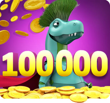 Lucky Dino 100 000