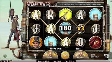 Steam Tower Bonus