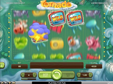 Tornado NetEnt Slot Game