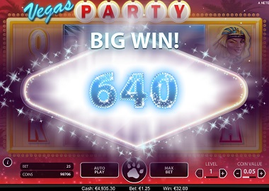 Vegas Party Slot Big Win