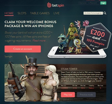 Betspin UK Site