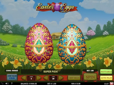 Easter Eggs Bonus Game