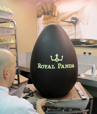 Royal Panda Easter Egg