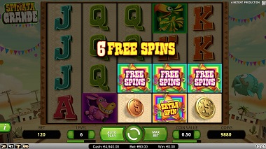 Spinata Grande Free Spins