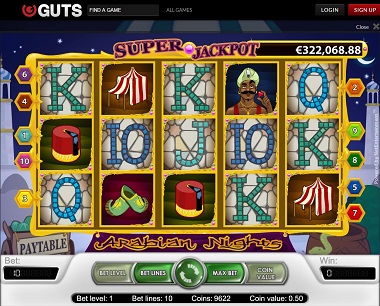 Arabian Nights Guts Casino