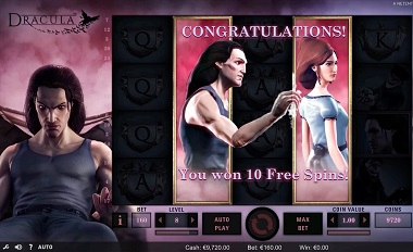 Dracula Free Spins