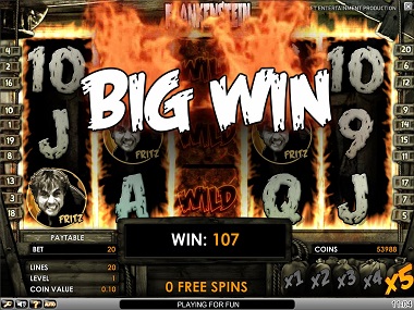 Frankenstein Big Win