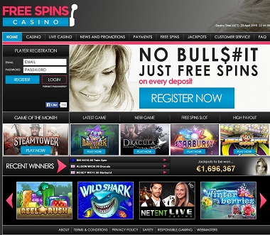 Free Spins Casino