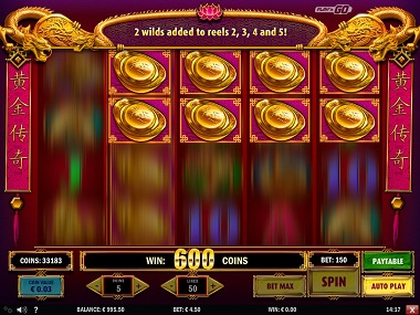 Golden Legend Free Spins Mode