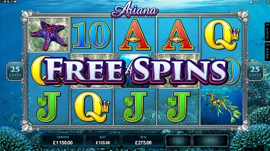 Ariana Free Spins