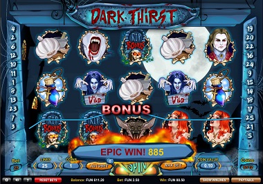 Drak Thirst Slot Bonus