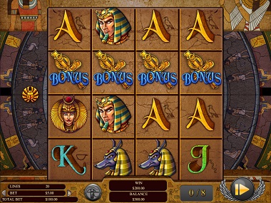 Gods of Giza Slot Bonus