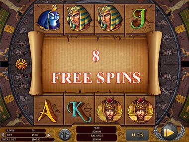Gods of Giza Slot Free Spins