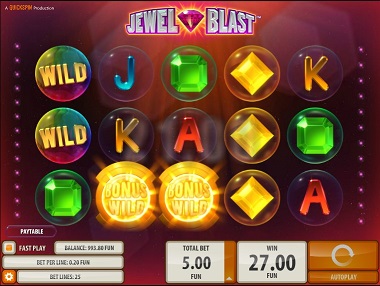 Jewel Blast Bonus Wild