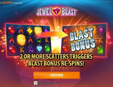 Jewel Blast Slot Quickspin