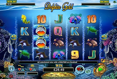Dolphin Gold Slot Base Game