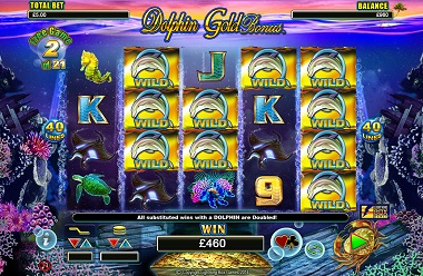 Dolphin Gold Slot Wilds