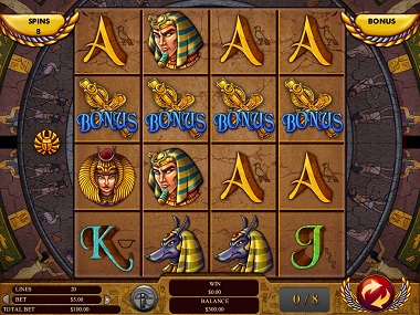 Gods of Giza Slot Screenshot