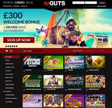 Guts Casino Summer