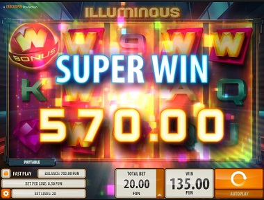 Illuminous Slot Big Win