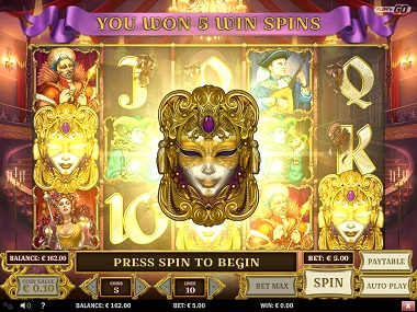 Royal Masquerade Win Spins