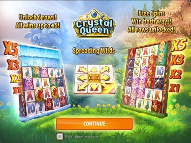 Crystal Queen Slot Quickspin