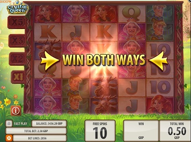 Crystal Queen Slot Win Both Ways