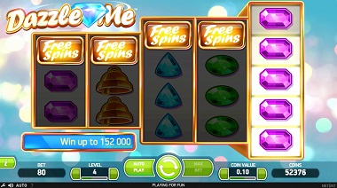 Dazzle Me Slot Free Spins