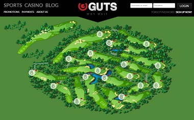 Guts Casino Golf Promotion