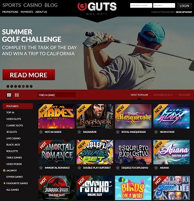 Guts Summer Golf Challenge