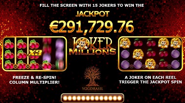 Joker Millions Slot Jackpot