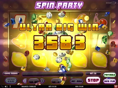 Spin Party Slot Big Win