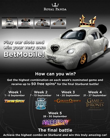 BetMobile Royal Panda Casino