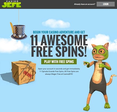 Casino Jefe Free Spins