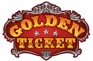 Golden Ticket Slot Logo