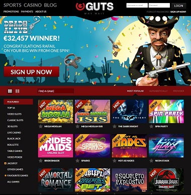 Guts Casino Dead or Alive