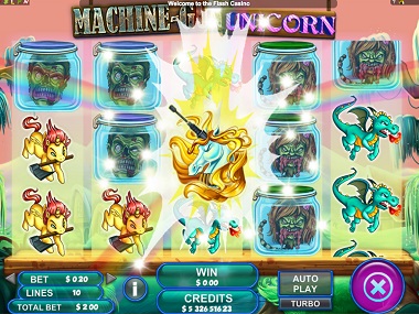 Machine Gun Unicorn Slot Bonus