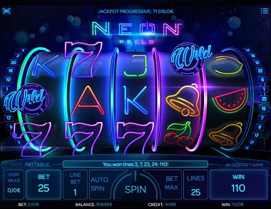 Neon Reels Slot Game